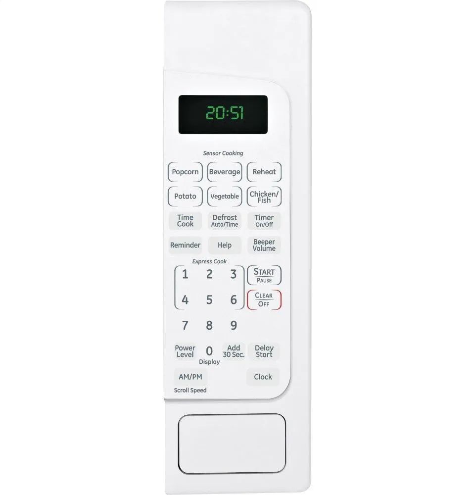 Ge Appliances JES2051DNWW Ge 2.0 Cu. Ft. Capacity Countertop Microwave Oven