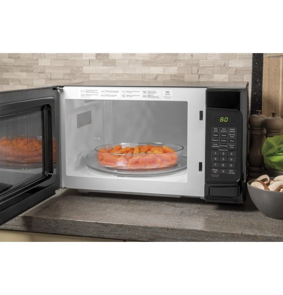 Ge Appliances JESP113DPBB Ge 1.1 Cu. Ft. Capacity Countertop Microwave Oven