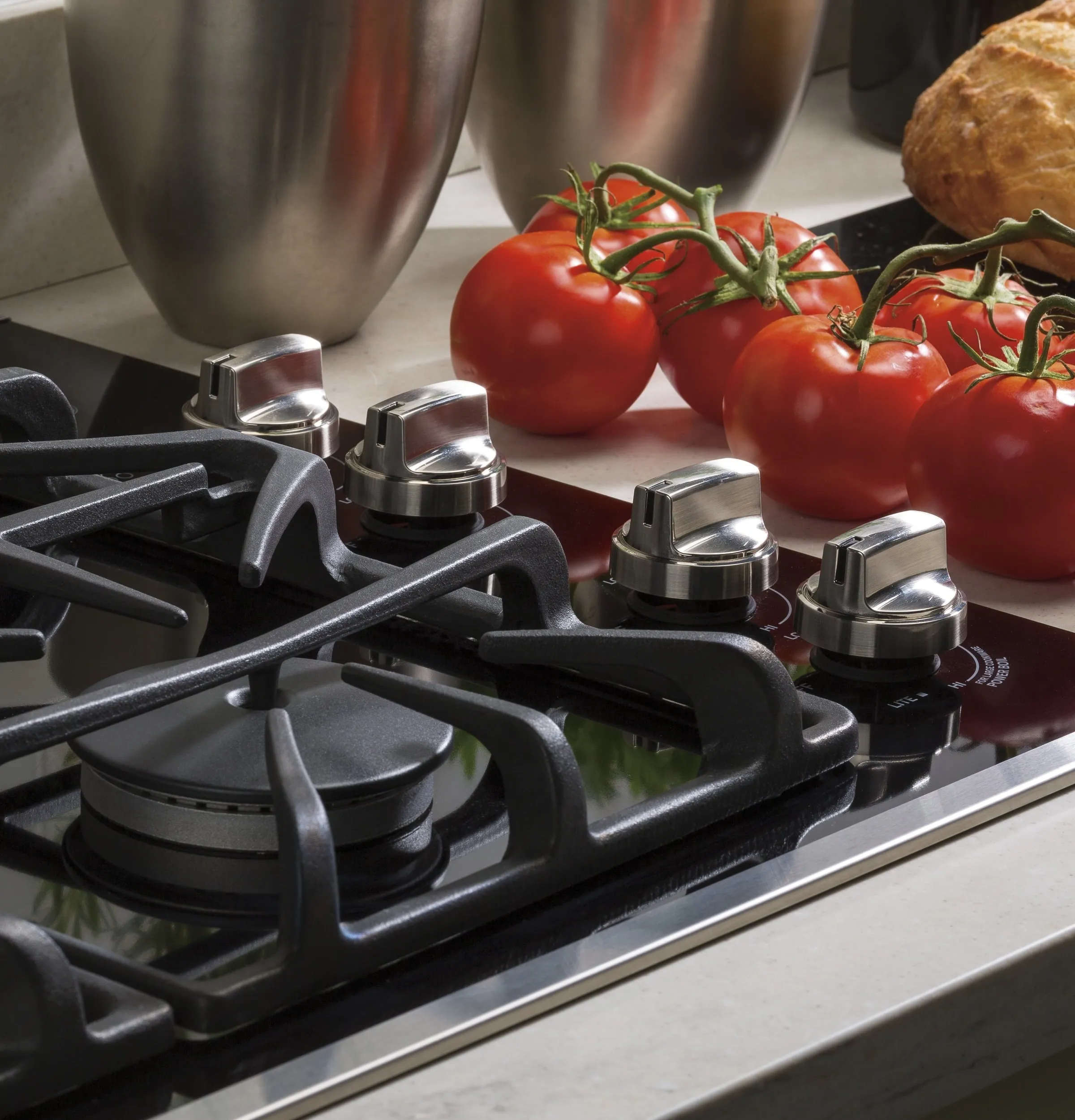 Ge Appliances JGP5530SLSS Ge 30" Built-In Gas On Glass Cooktop With Dishwasher Safe Grates