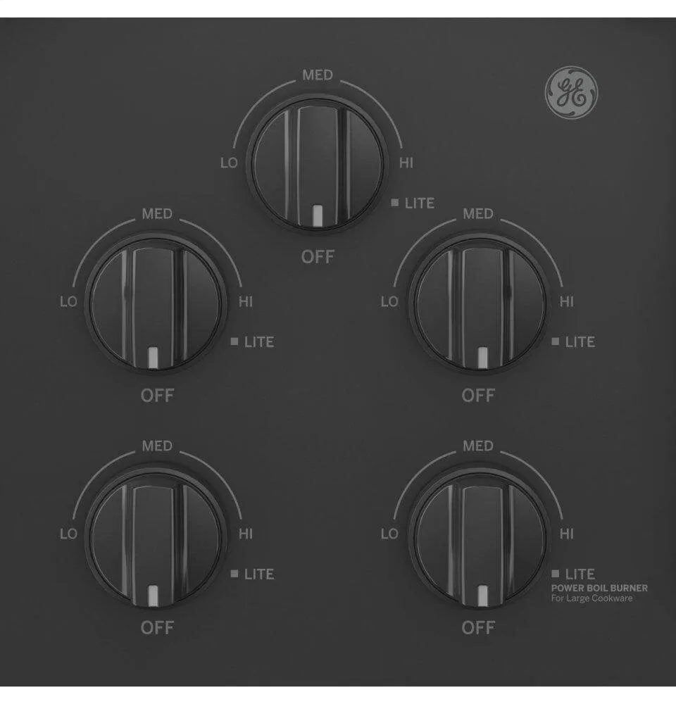 Ge Appliances JGP5536DLBB Ge 36" Built-In Gas On Glass Cooktop With 5 Burners And Dishwasher Safe Grates