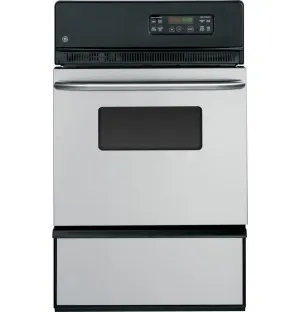 Ge Appliances JGRP20SENSS Ge 24" Built-In Gas Oven Single Wall Ovens single oven with self-cleaning feature