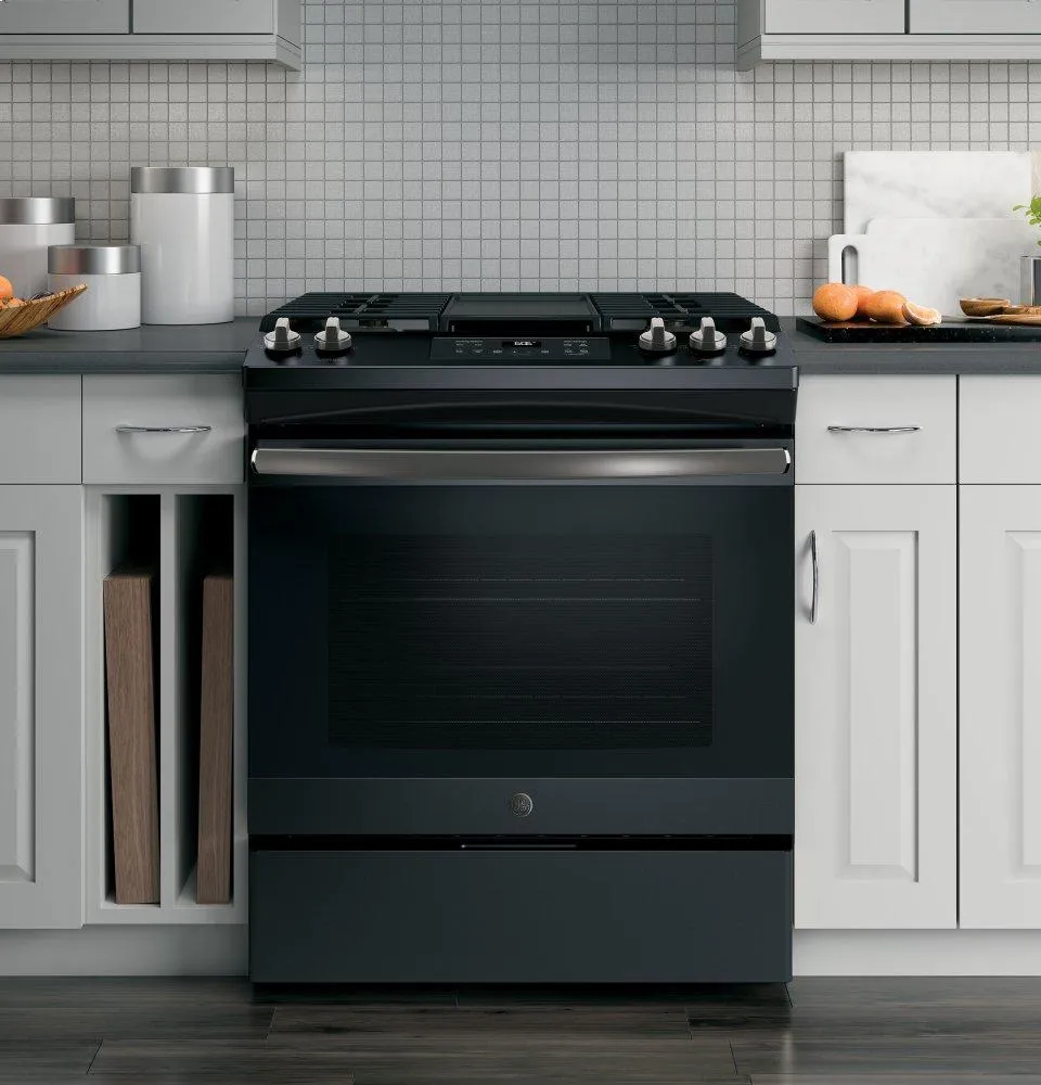 Ge Appliances JGSS66FELDS Ge 30" Slide-In Front Control Gas Range