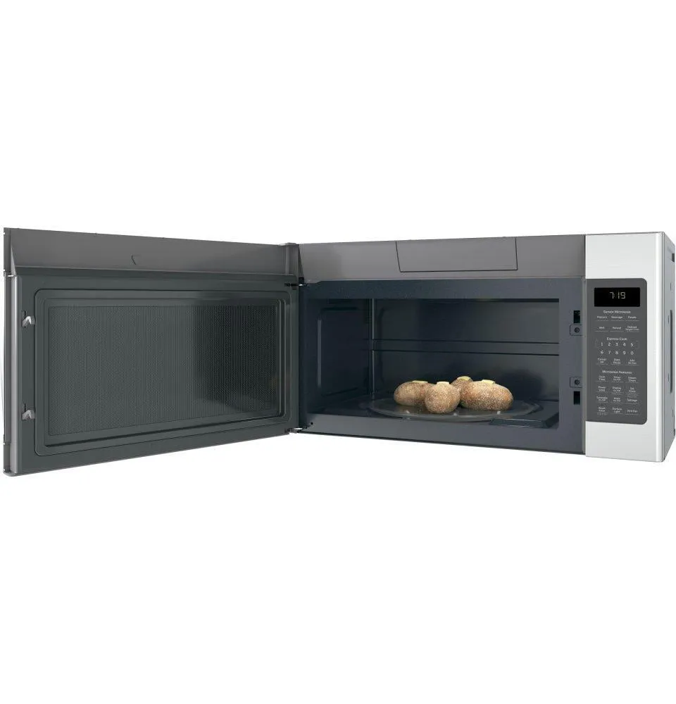 Ge Appliances JNM7196SKSS Ge 1.9 Cu. Ft. Over-The-Range Sensor Microwave Oven With Recirculating Venting