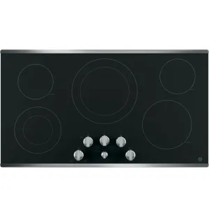 Ge Appliances JP3536SJSS Ge 36" Built-In Knob Control Electric Cooktop Cooktops 30 inch cooktop online