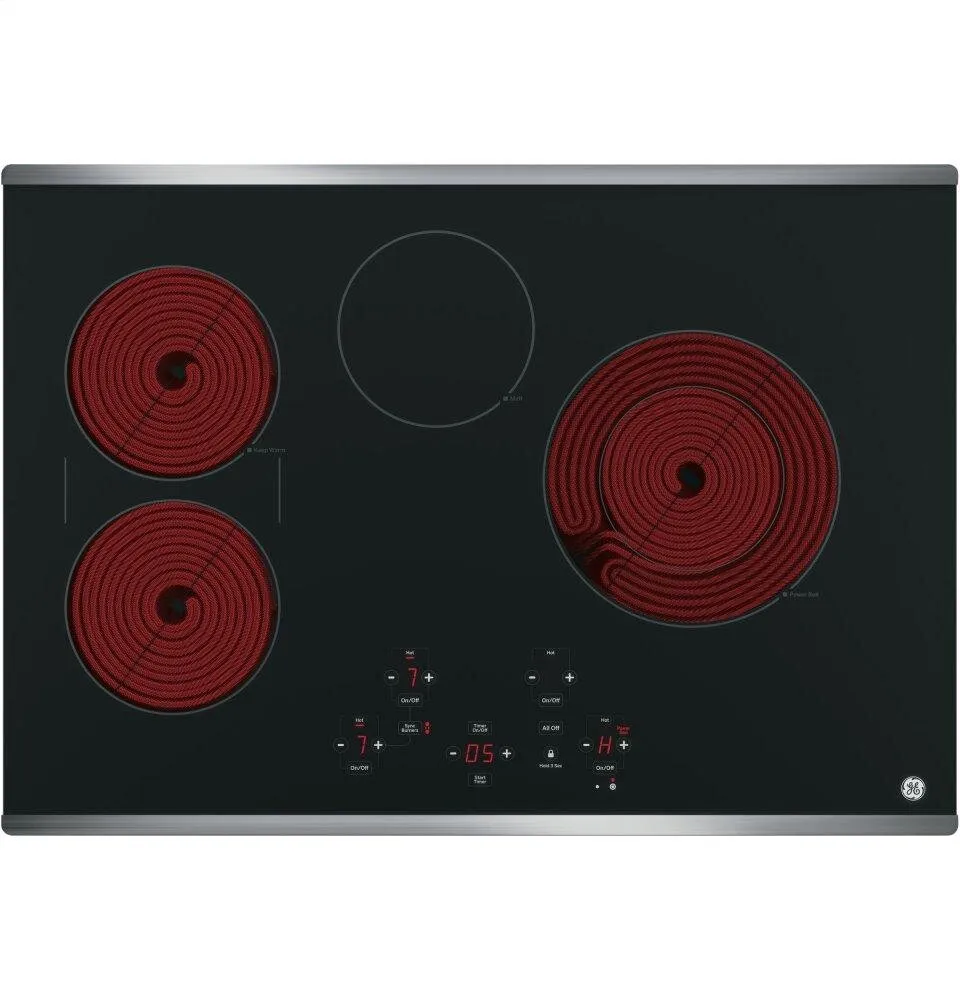 Ge Appliances JP5030SJSS Ge 30" Built-In Touch Control Electric Cooktop