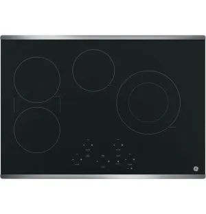Ge Appliances JP5030SJSS Ge 30" Built-In Touch Control Electric Cooktop Electric slide-in electric cooking range