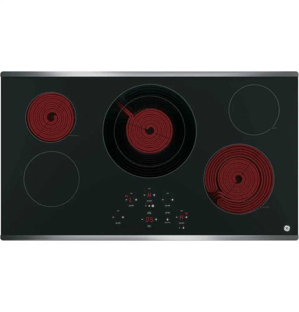 Ge Appliances JP5036SJSS Ge 36" Built-In Touch Control Electric Cooktop