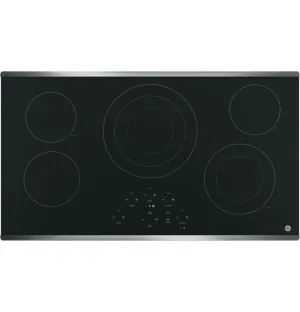 Ge Appliances JP5036SJSS Ge 36" Built-In Touch Control Electric Cooktop Electric slide-in electric cooking range