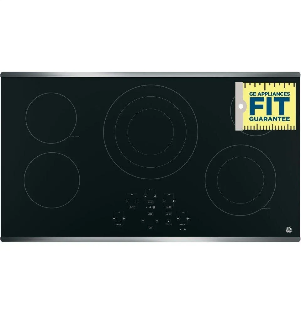 Ge Appliances JP5036SJSS Ge 36" Built-In Touch Control Electric Cooktop