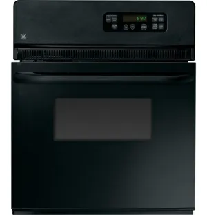 Ge Appliances JRS06BJBB Ge 24" Electric Single Standard Clean Wall Oven Single Wall Ovens electric wall oven with convection