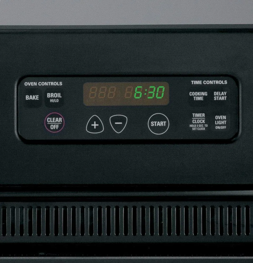 Ge Appliances JRS06BJBB Ge 24" Electric Single Standard Clean Wall Oven