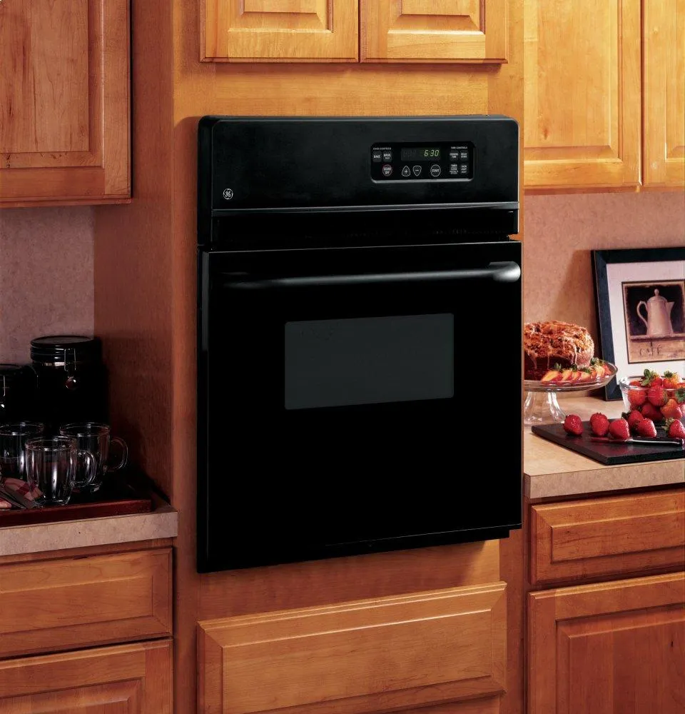 Ge Appliances JRS06BJBB Ge 24" Electric Single Standard Clean Wall Oven