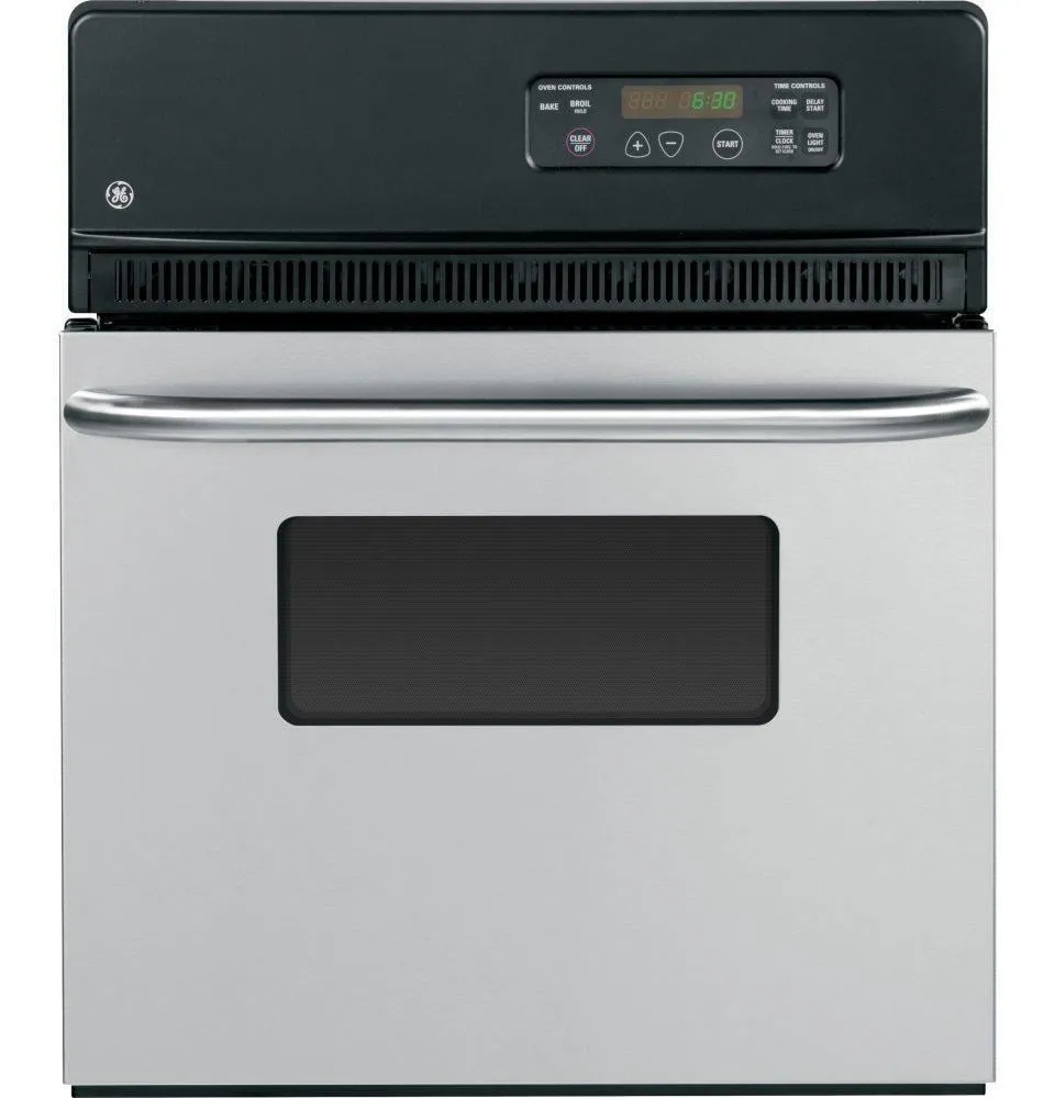 Ge Appliances JRS06SKSS Ge 24" Electric Single Standard Clean Wall Oven Single Wall Ovens electric wall oven with convection