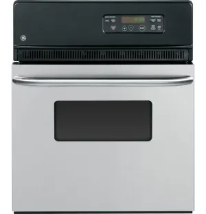 Ge Appliances JRS06SKSS Ge 24" Electric Single Standard Clean Wall Oven Single Wall Ovens electric wall oven with convection
