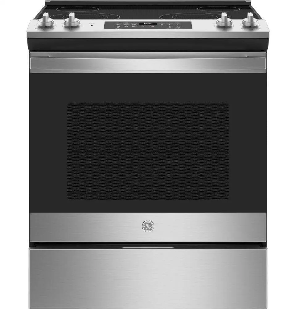 Ge Appliances JS645SLSS Ge 30" Slide-In Electric Range Slide In Ranges front control slide-in stove