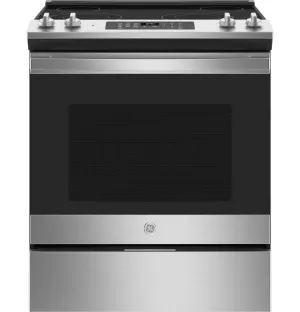 Ge Appliances JS645SLSS Ge 30" Slide-In Electric Range Slide In Ranges front control slide-in stove