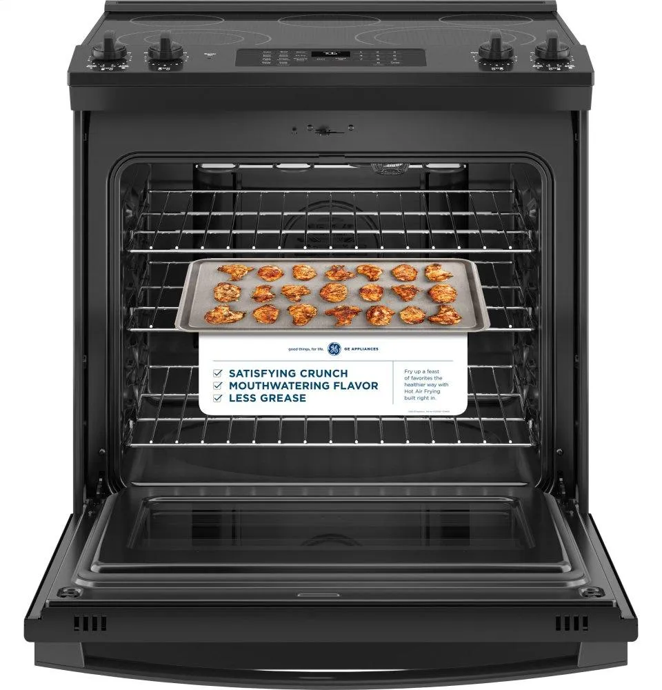 Ge Appliances JS760DPBB Ge 30" Slide-In Electric Convection Range With No Preheat Air Fry