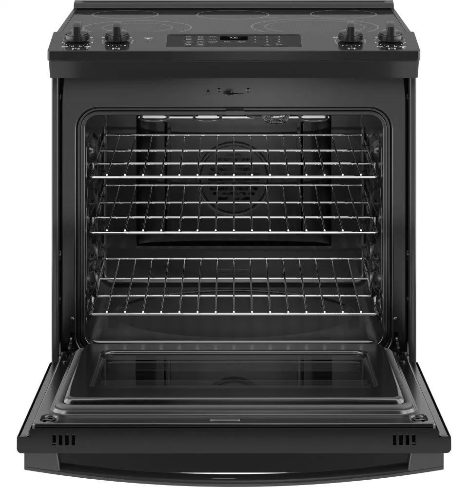 Ge Appliances JS760DPBB Ge 30" Slide-In Electric Convection Range With No Preheat Air Fry