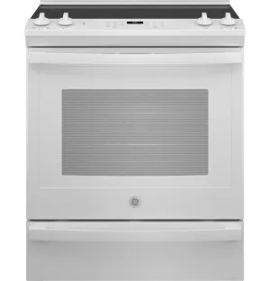 Ge Appliances JS760DPWW Ge 30" Slide-In Electric Convection Range With No Preheat Air Fry Slide In Ranges front control slide-in stove