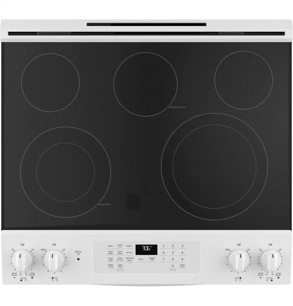 Ge Appliances JS760DPWW Ge 30" Slide-In Electric Convection Range With No Preheat Air Fry