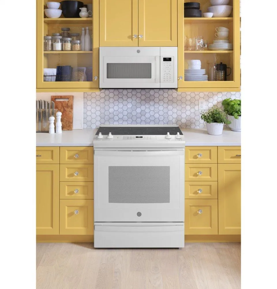 Ge Appliances JS760DPWW Ge 30" Slide-In Electric Convection Range With No Preheat Air Fry