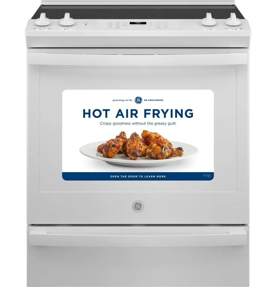 Ge Appliances JS760DPWW Ge 30" Slide-In Electric Convection Range With No Preheat Air Fry