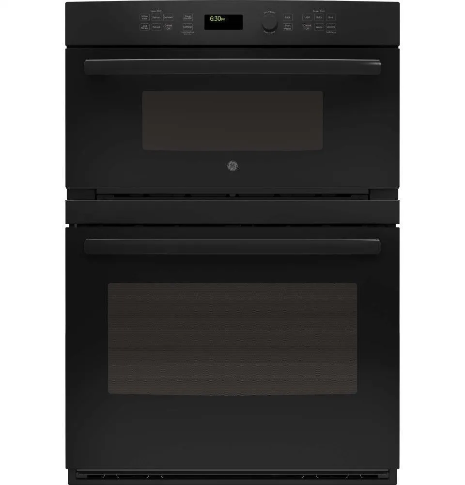 Ge Appliances JT3800DHBB Ge 30" Combination Double Wall Oven Wall Ovens oven with smart temperature control
