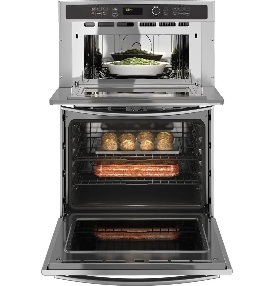 Ge Appliances JT3800SHSS Ge 30" Combination Double Wall Oven
