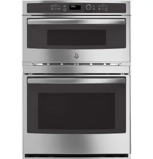 Ge Appliances JT3800SHSS Ge 30" Combination Double Wall Oven Microwave Wall Oven Combos built-in oven microwave combo stainless