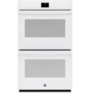 Ge Appliances JTD5000DNWW Ge 30" Smart Built-In Self-Clean Convection Double Wall Oven With Never Scrub Racks Double Wall Ovens built-in double oven 30 inch