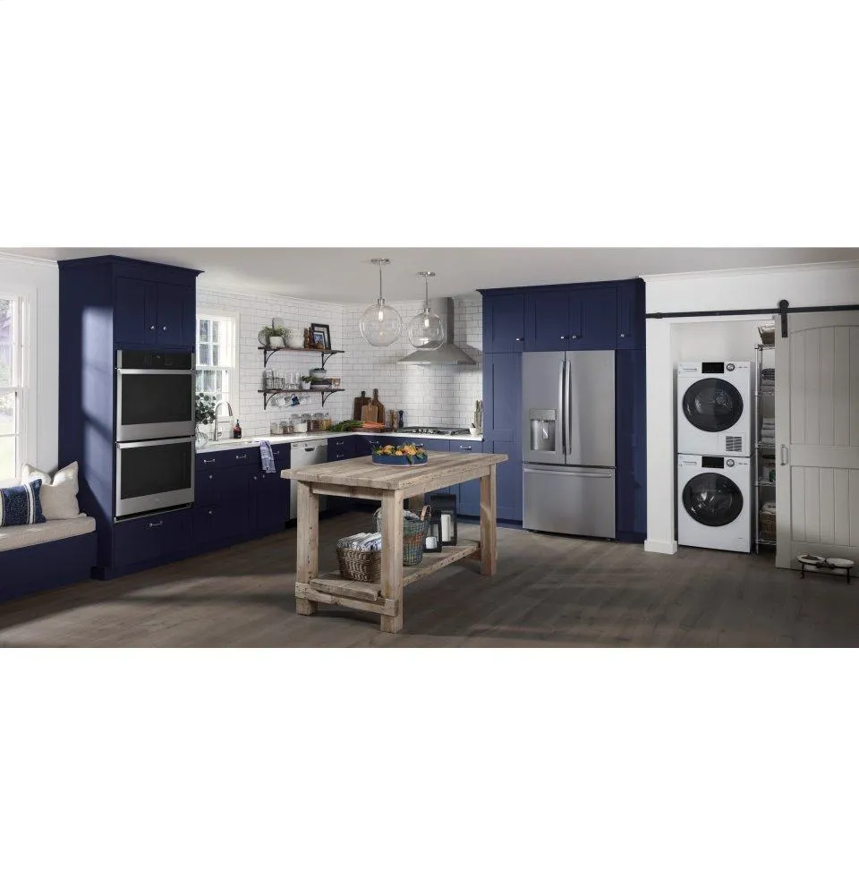 Ge Appliances JTD5000SNSS Ge 30" Smart Built-In Self-Clean Convection Double Wall Oven With Never Scrub Racks