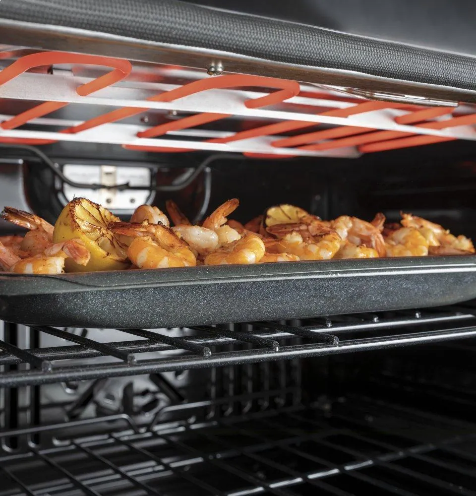Ge Appliances JTD5000SNSS Ge 30" Smart Built-In Self-Clean Convection Double Wall Oven With Never Scrub Racks