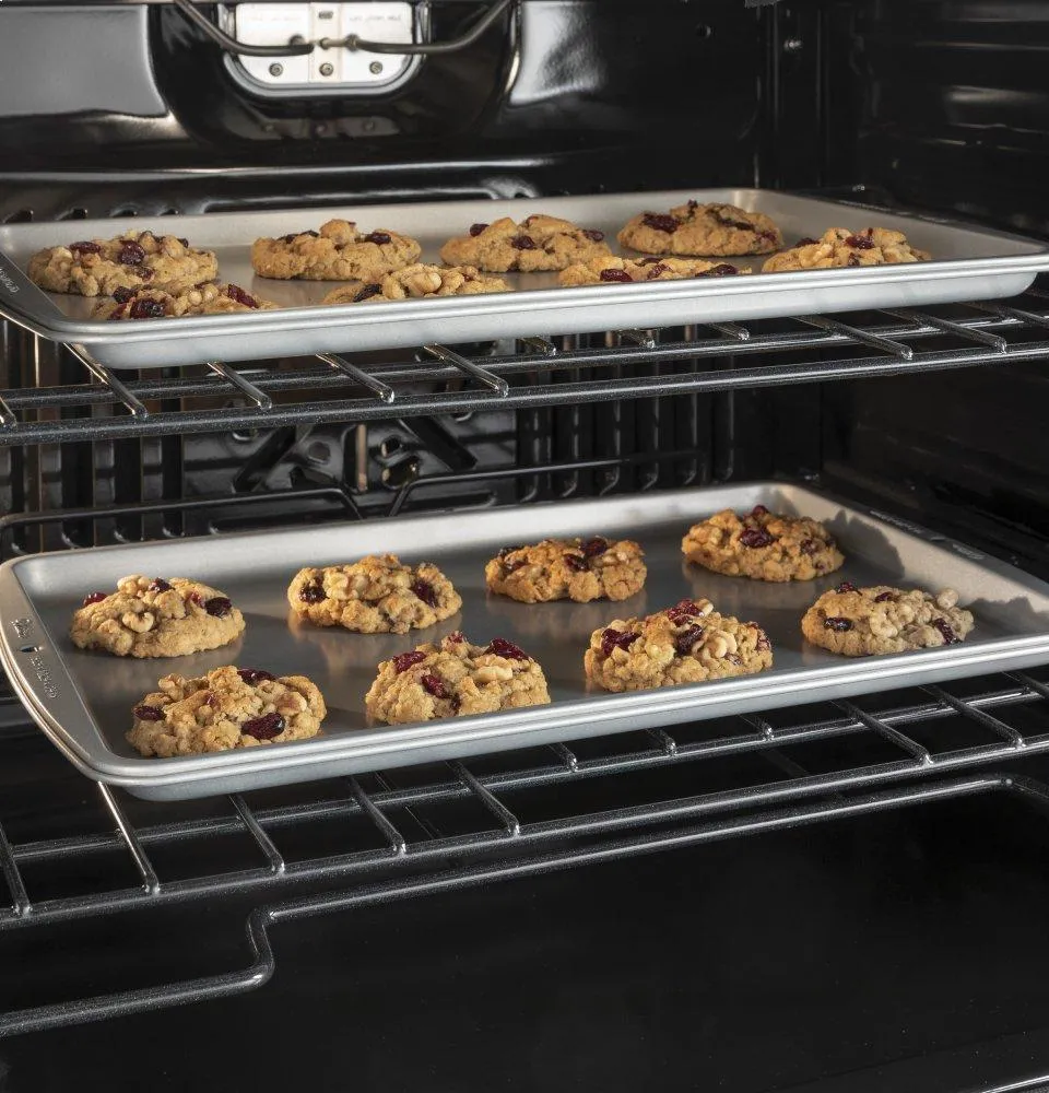 Ge Appliances JTD5000SNSS Ge 30" Smart Built-In Self-Clean Convection Double Wall Oven With Never Scrub Racks