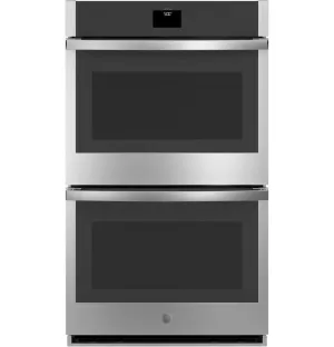 Ge Appliances JTD5000SNSS Ge 30" Smart Built-In Self-Clean Convection Double Wall Oven With Never Scrub Racks Double Wall Ovens built-in double oven 30 inch