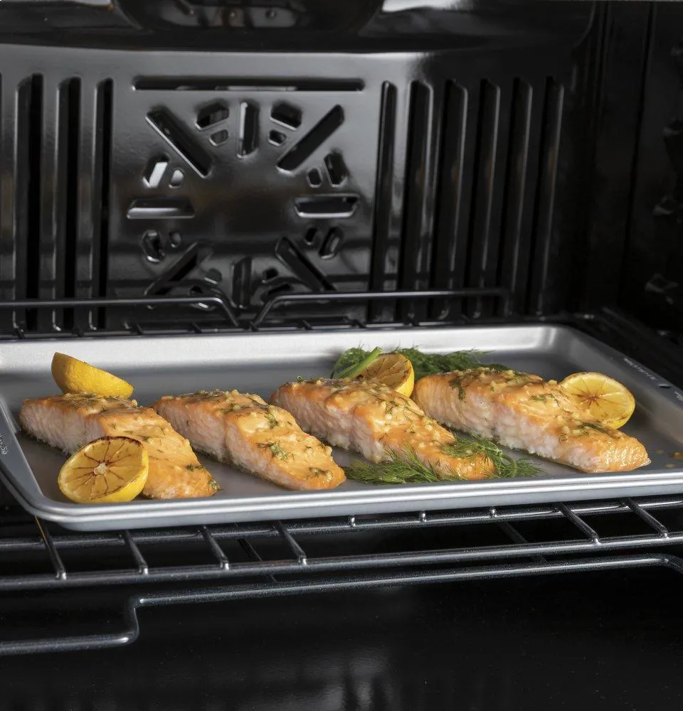 Ge Appliances JTD5000SNSS Ge 30" Smart Built-In Self-Clean Convection Double Wall Oven With Never Scrub Racks