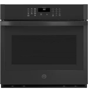 Ge Appliances JTS3000DNBB Ge 30" Smart Built-In Self-Clean Single Wall Oven With Never-Scrub Racks Single Wall Ovens single oven with self-cleaning feature