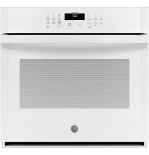 Ge Appliances JTS3000DNWW Ge 30" Smart Built-In Self-Clean Single Wall Oven With Never-Scrub Racks Wall Ovens oven with smart temperature control