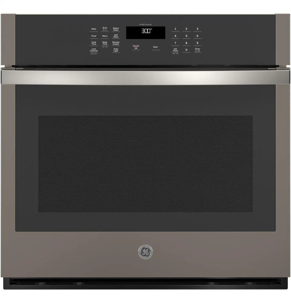 Ge Appliances JTS3000ENES Ge 30" Smart Built-In Self-Clean Single Wall Oven With Never-Scrub Racks Single Wall Ovens electric wall oven with convection