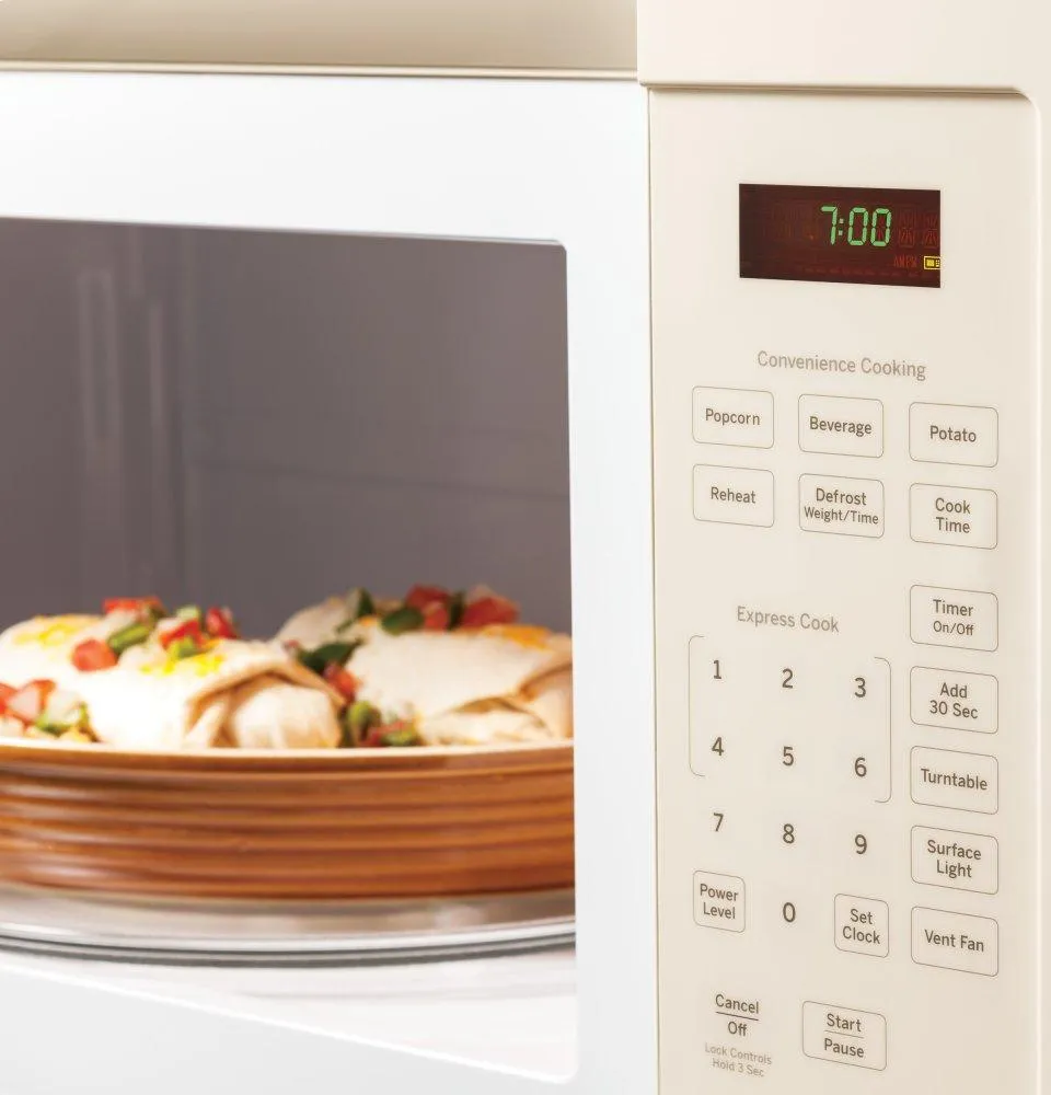 Ge Appliances JVM3160DFCC Ge 1.6 Cu. Ft. Over-The-Range Microwave Oven