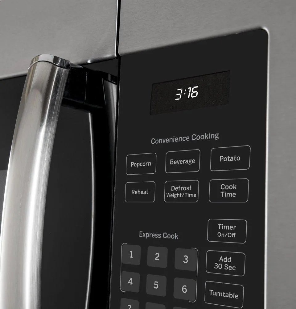 Ge Appliances JVM3160RFSS Ge 1.6 Cu. Ft. Over-The-Range Microwave Oven