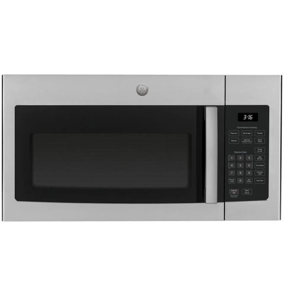 Ge Appliances JVM3160RFSS Ge 1.6 Cu. Ft. Over-The-Range Microwave Oven Over The Range Microwaves convection over-the-range microwave