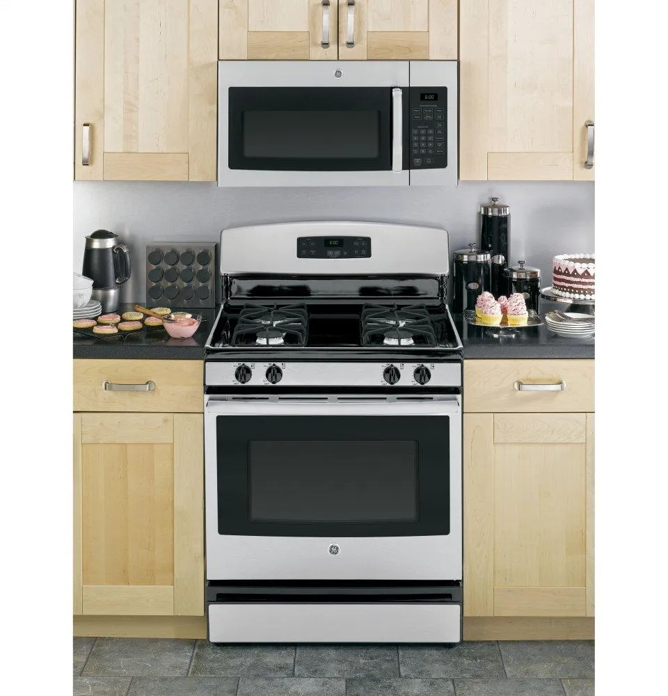 Ge Appliances JVM3160RFSS Ge 1.6 Cu. Ft. Over-The-Range Microwave Oven