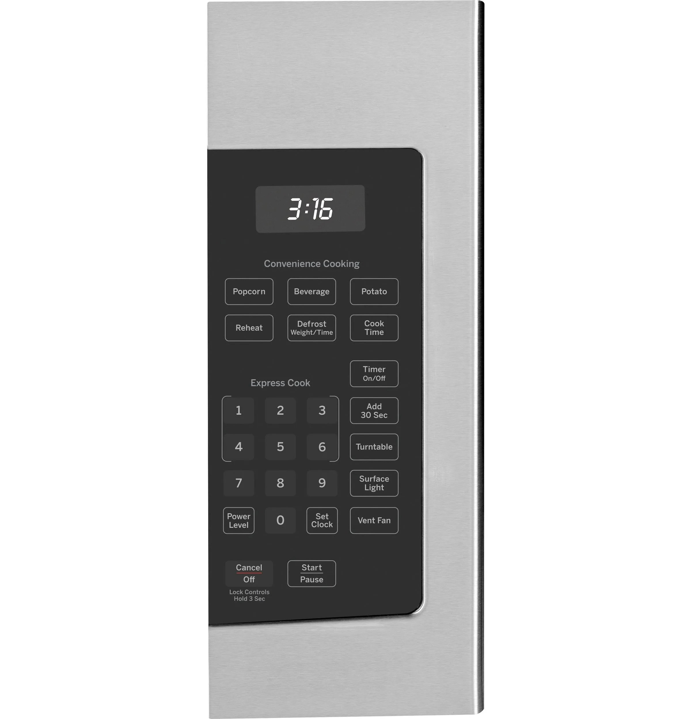 Ge Appliances JVM3160RTSS Ge 1.6 Cu. Ft. Over-The-Range Microwave Oven