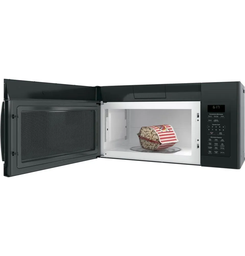 Ge Appliances JVM6172DKBB Ge 1.7 Cu. Ft. Over-The-Range Microwave Oven