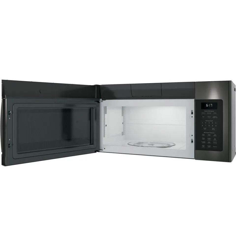 Ge Appliances JVM6175BLTS Ge 1.7 Cu. Ft. Over-The-Range Sensor Microwave Oven
