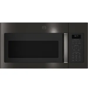 Ge Appliances JVM6175BLTS Ge 1.7 Cu. Ft. Over-The-Range Sensor Microwave Oven Over The Range Microwaves convection over-the-range microwave