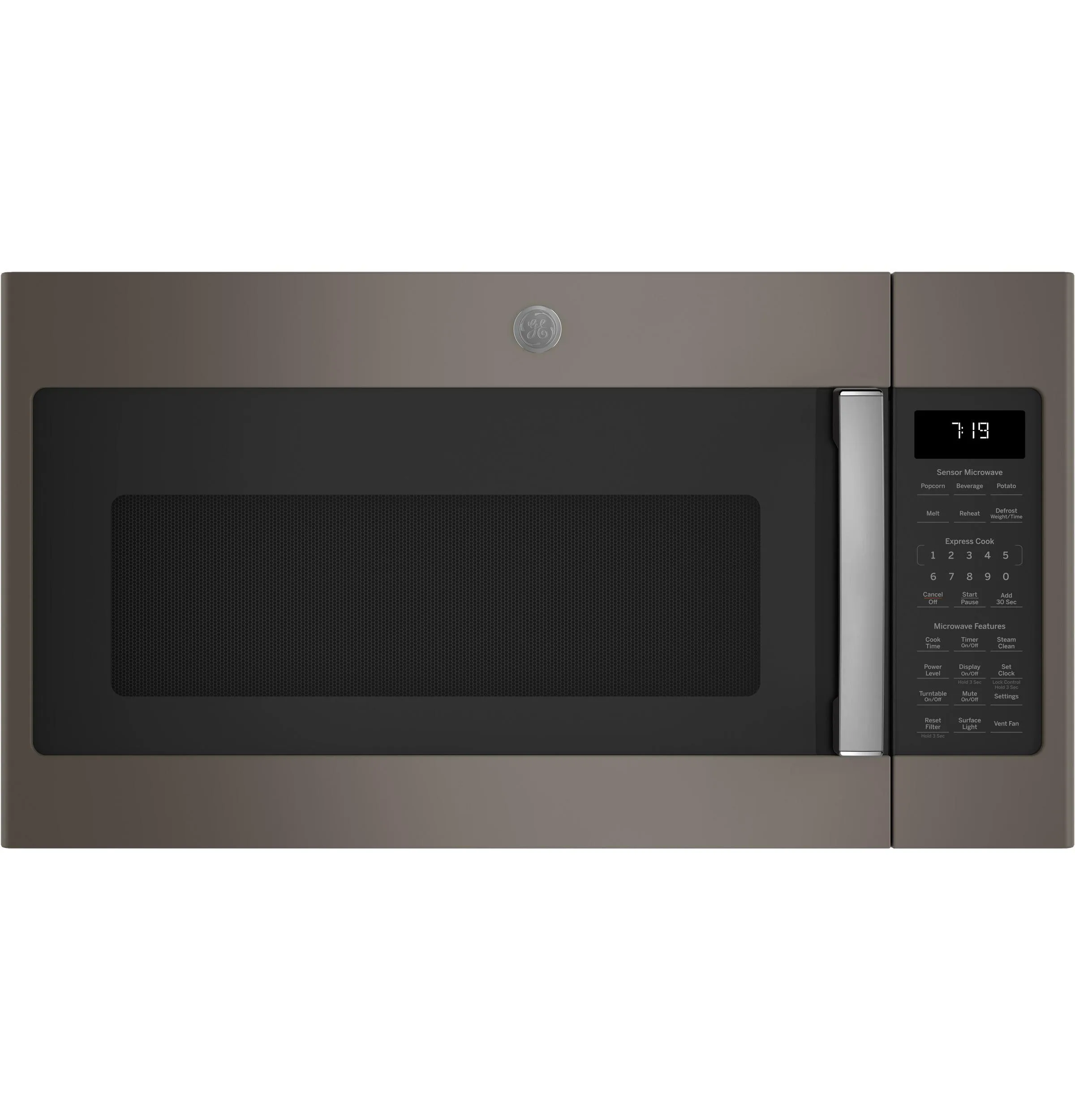 Ge Appliances JVM7195EWES Ge 1.9 Cu. Ft. Over-The-Range Sensor Microwave Oven Over The Range Microwaves convection over-the-range microwave