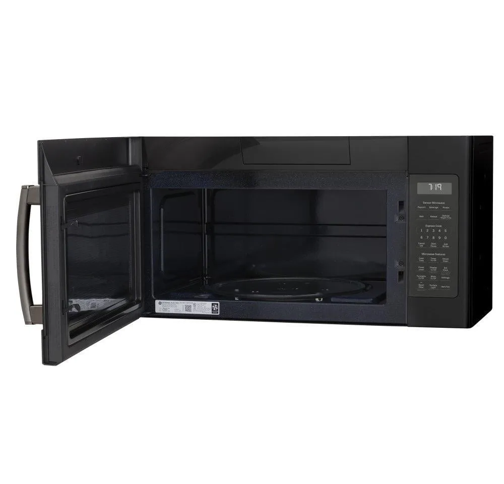 Ge Appliances JVM7195FLDS Ge 1.9 Cu. Ft. Over-The-Range Sensor Microwave Oven