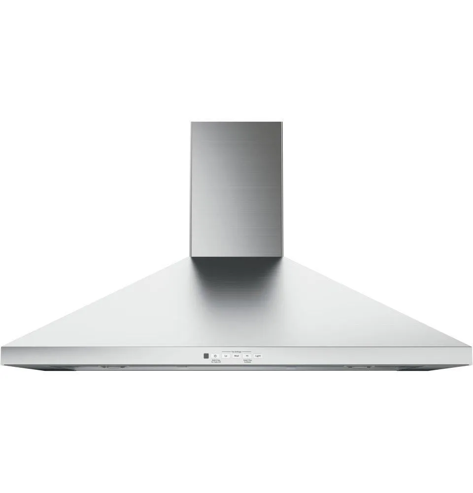 Ge Appliances JVW5361SJSS Ge 36" Wall-Mount Pyramid Chimney Hood Ducted Hoods high cfm ducted range hood