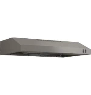 Ge Appliances JVX3300EJES Ge 30" Under The Cabinet Hood Convertable Hoods quiet convertible vent hood